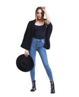 Güzel genç bir kadının portresi. 