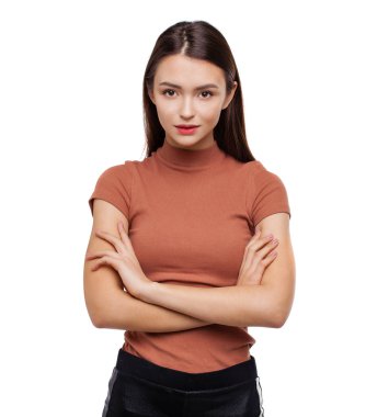 Kapatın kadar moda modeli olun