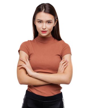 Kapatın kadar moda modeli olun