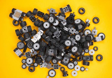 Rus, Mart 16, 2019. Oluşturucu Lego klasik. Küçük ayrıntılar 