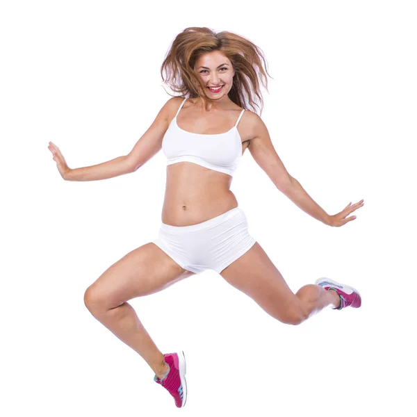 Retrato de cuerpo entero de mujer joven — Foto de Stock