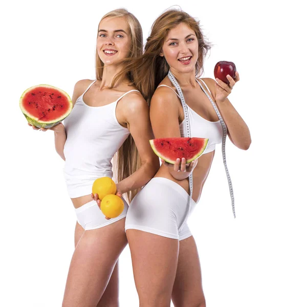 Ovoce a zeleniny pro dietu — Stock fotografie