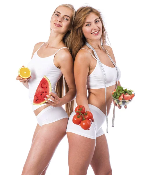 Obst und Gemüse für eine Diät — Stockfoto