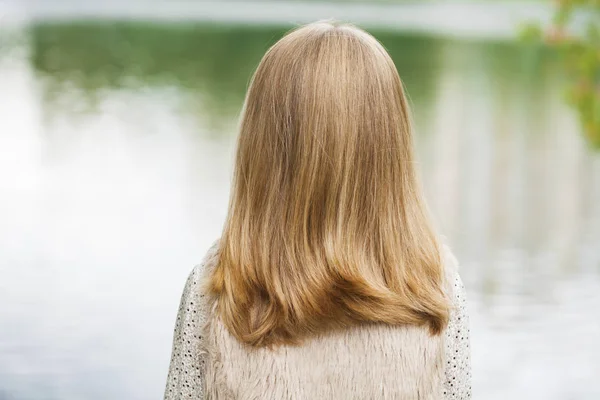 Модель красоты волос — стоковое фото