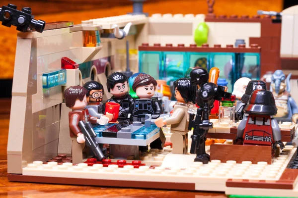 Ryska, 24 januari, 2019. LEGO Star Wars. Minifigurer bar Canti — Stockfoto