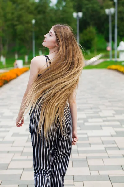 Female Hair back beauty