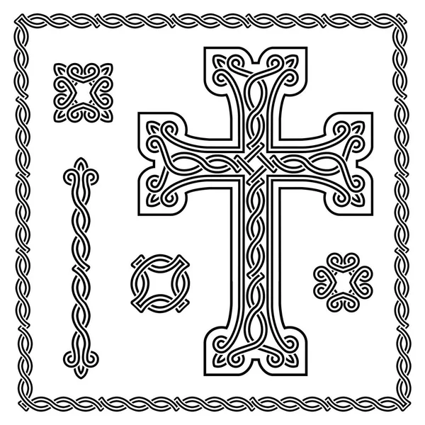 Cristian cross.cdr — Stock Vector