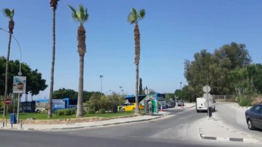 Trafik şehir otobüs istasyonu