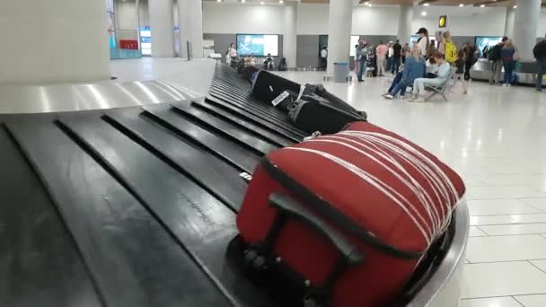 Международный аэропорт Ларнаки — стоковое видео