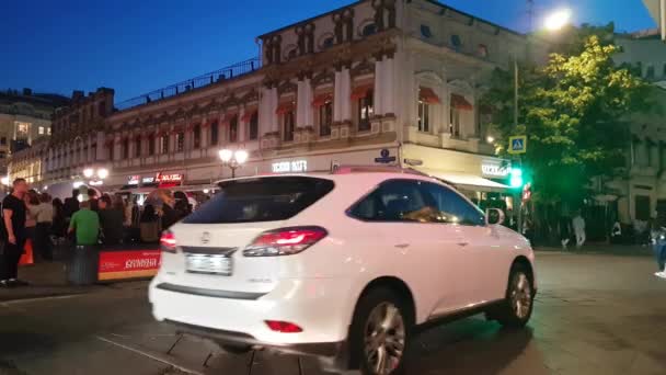 莫斯科的人们交通 — 图库视频影像