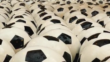 Futbol topu sürü Çeşme yüzen