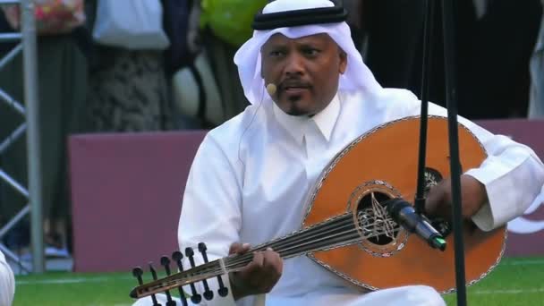 Banda de música árabe — Vídeo de stock