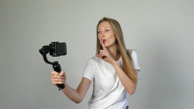 Fasion vardır blogger olun video blog, vlog, dijital kamera ile