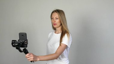 Fasion vardır blogger olun video blog, vlog, dijital kamera ile