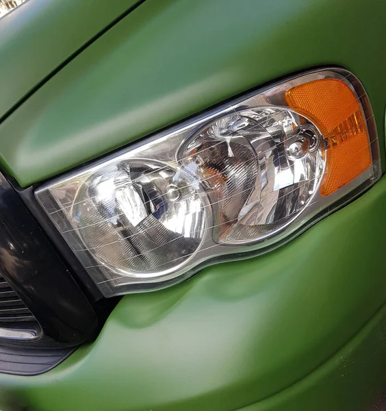 Car front light. — Stock Photo, Image