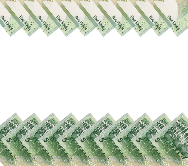 Serie di riyal del Qatar Banconote . — Foto Stock