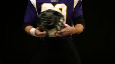 Kask, Amerikan futbolu oyuncusu