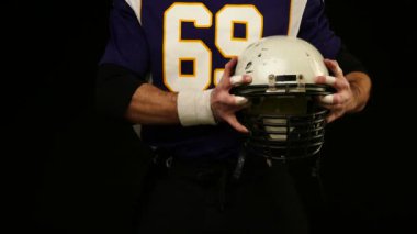 Kask, Amerikan futbolu oyuncusu