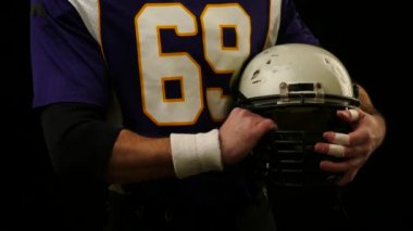 Kask, Amerikan futbolu oyuncusu