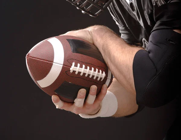 Close up portrait of American Football Player — Stock Photo, Image