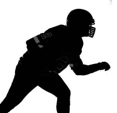 Sakallı Amerikalı futbolcu.