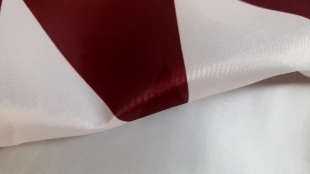 Katar bayrağı — Stok video