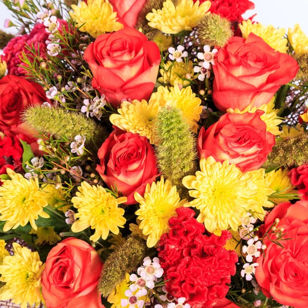 Abstrakter Hintergrund von Blumen. Nahaufnahme — Stockfoto