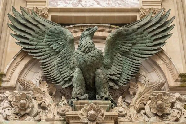 Stage door av medborgareakademin av musik och Paris opera. Paris, Frankrike — Stockfoto