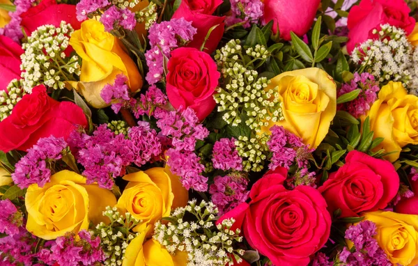 Fundo abstrato de flores Close-up — Fotografia de Stock