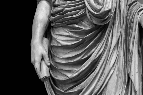 Emberi kéz Stone-szobor részlete — Stock Fotó
