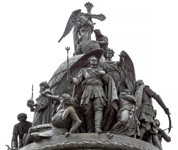 Veliky Novgorod, Russia May 05, 2017: Monument to the Thousand Years of Russia Millennium of Russia. Veliky Novgorod, Russia — Stock Photo, Image