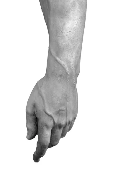人間の手の石像の詳細 — ストック写真