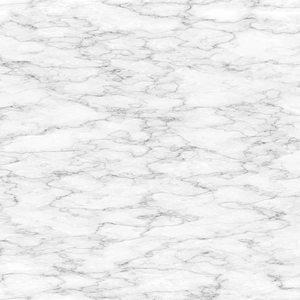 White marble texture with natural pattern for background or interior design art work. Abstract marble tile surface. Rock floor detail — Stock Photo, Image