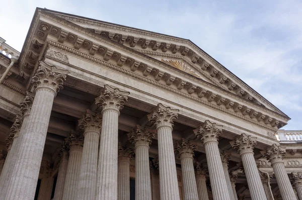 Vintage Justitie gerechtsgebouw in de kolom oud — Stockfoto