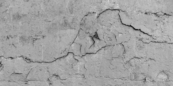 Vecchia vernice screpolata sul muro di cemento. Peeling vernice sulla struttura della parete. Modello di materiale grunge blu rustico — Foto Stock