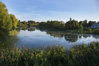 Yaz manzara Suzdal, Rusya