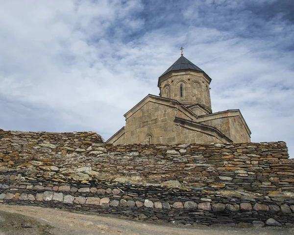 Церковь Гергети Троицы — стоковое фото