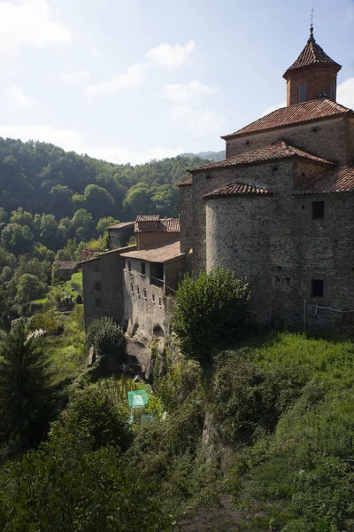 Medieval Catalan Village Spain — Stock Photo, Image