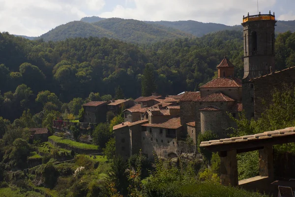 Medieval Town Rupit Catalonia — Stock Photo, Image