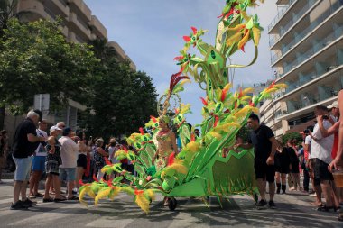 Sitges, İspanya / İspanya - 17 Haziran 2018: Gay Pride Sitges 2018
