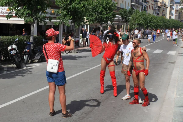 Sitges Španělsko Španělsko Června 2018 Gay Pride Sitges 2018 — Stock fotografie