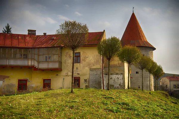 Middeleeuwse Stadsmuren Gemeente Bardejov Slowakije — Stockfoto
