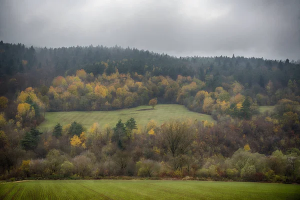 Höstlandskap Slovakien — Stockfoto