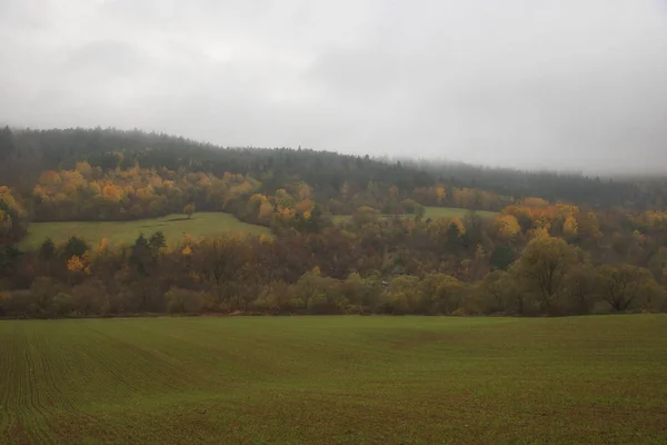 Podzimní Krajina Slovensku — Stock fotografie