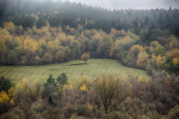 Höstlandskap Slovakien — Stockfoto