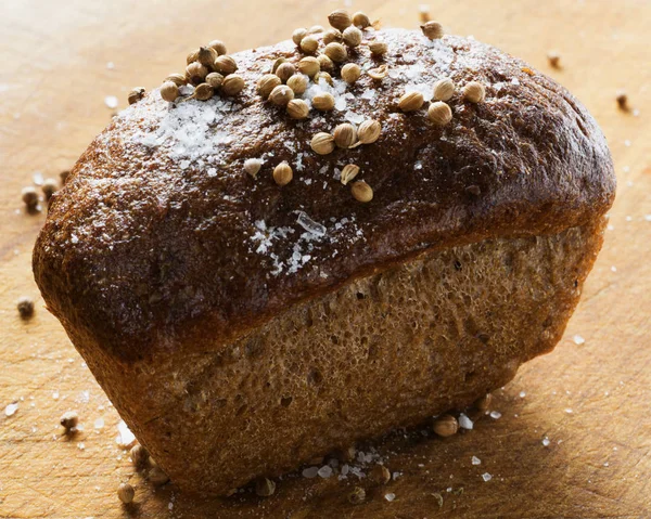 Pane di segale con semi di coriandolo — Foto Stock