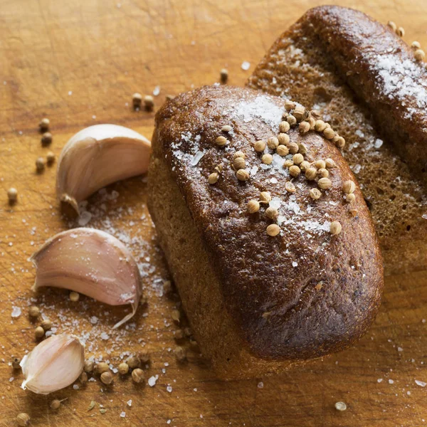 Pane di segale con semi di coriandolo — Foto Stock