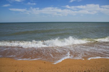 Güzel yaz manzara Karadeniz üzerinde