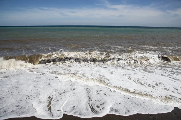 Hermoso paisaje de verano en el Mar Negro —  Fotos de Stock