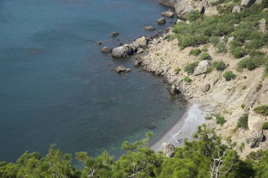 Mavi Koy'da masmavi deniz
